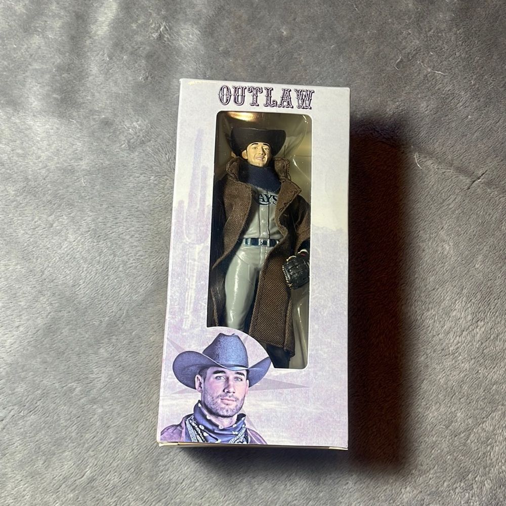 Tampa Bay Rays-Kevin Kiermaier-Outlaw Action Figure-SGA 2015-New in Box-MLB